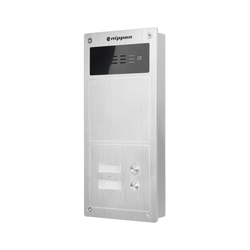 Аудиотабло за домофонна система nippon (1*2) с rfid четец