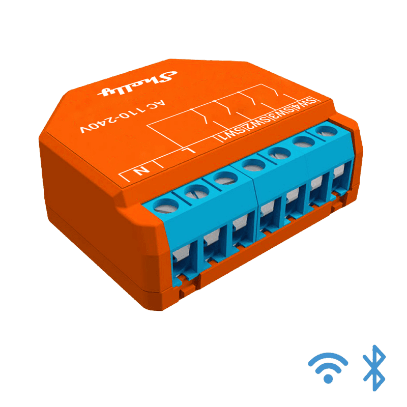 Четворно wi fi реле shelly plus i4