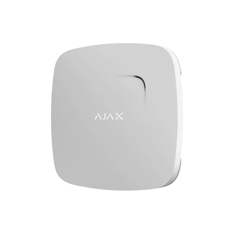 Датчик за дим ajax fire protect бял