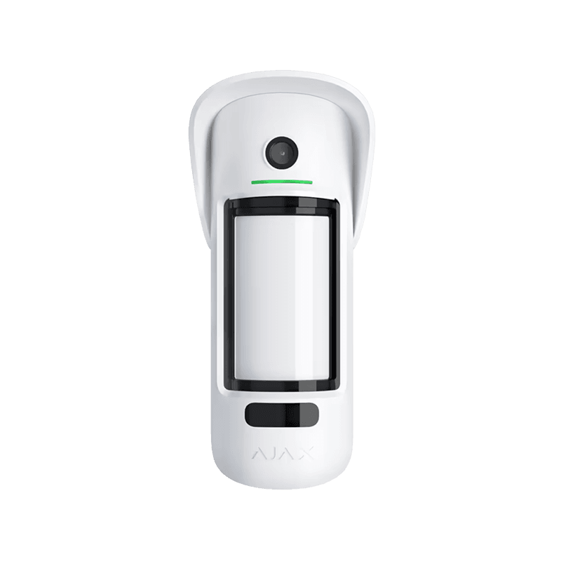 Датчик за движение с камера за външен монтаж ajax motion camera outdoor (phod) бял