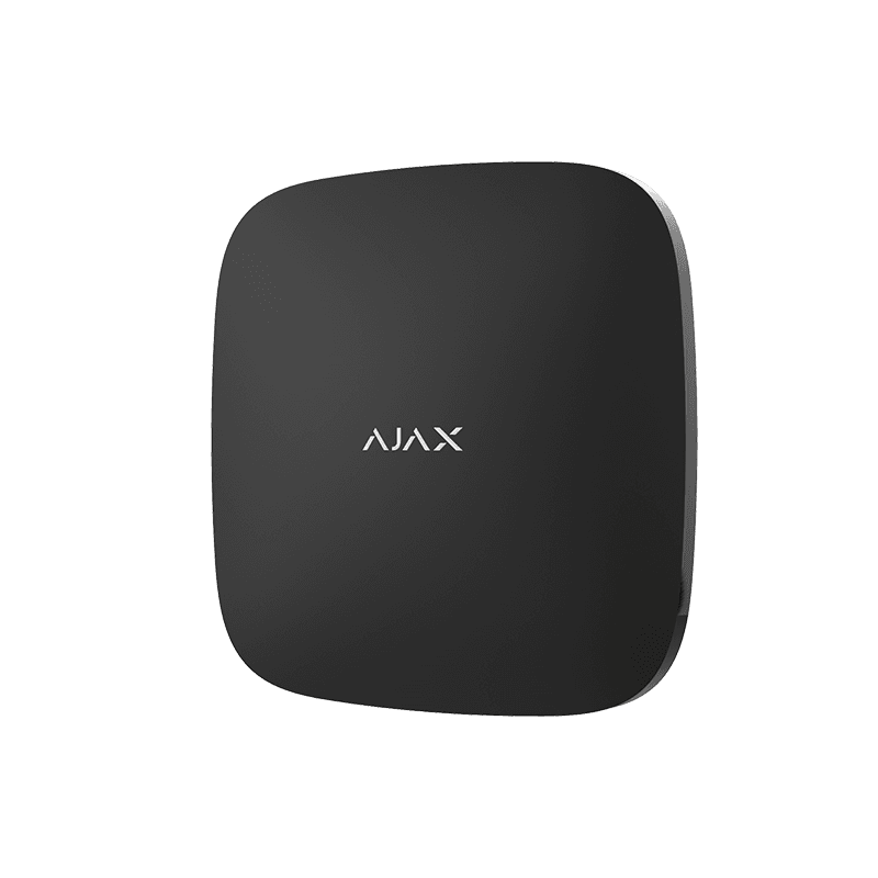 Хъб за алармена система ajax hub 2 plus черен