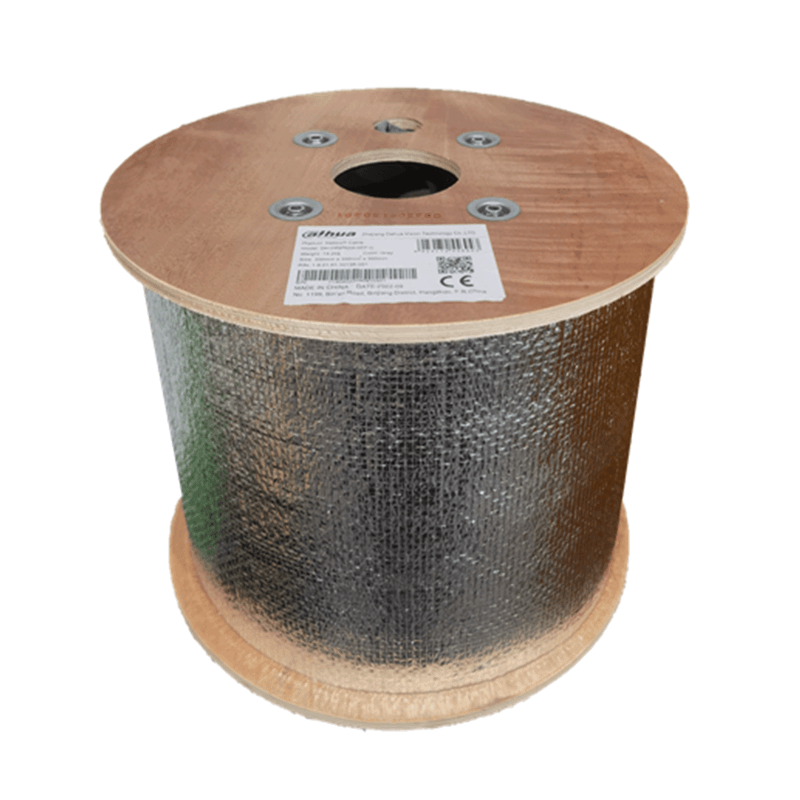 Кабел dahua ftp cat5e pfm920i 5ef c сив / макара