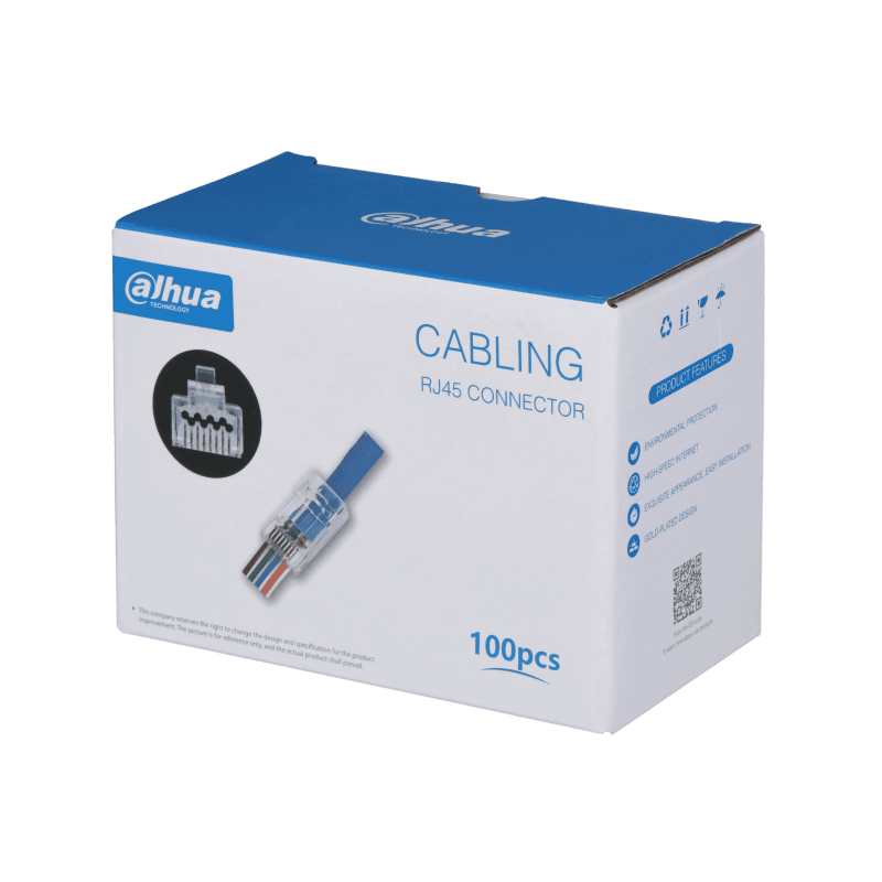 Конектор dahua pfm976 631 pt rj45 cat6 pass through